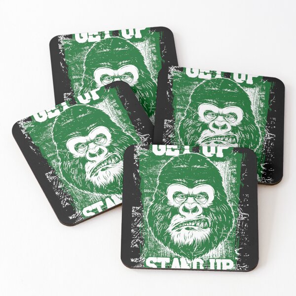 Item preview, Get Up Stand Up Gorilla designed and sold by Mithalesh13.