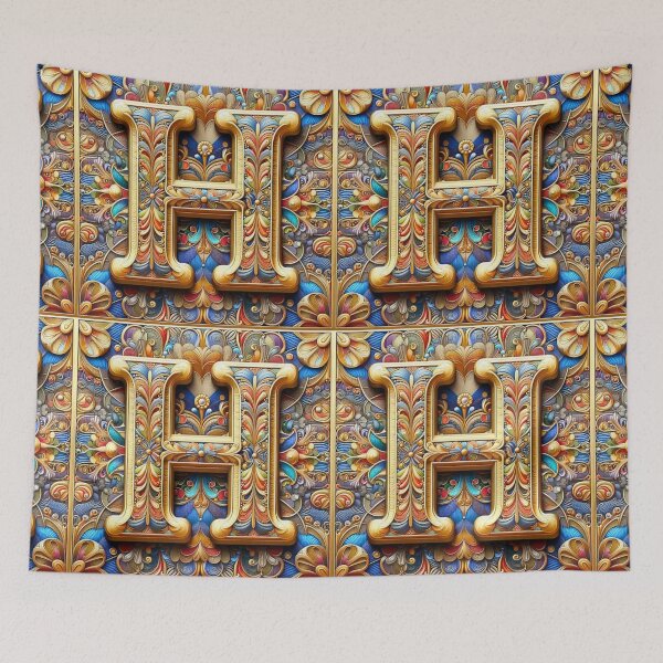 Item preview,  My name starts with H #pattern #patterns designed and sold by Propc.