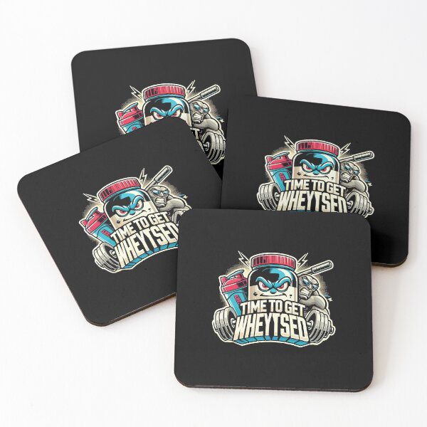 Item preview, Time To Get Wheysted, Funny Gym Workout Fitness Motivational designed and sold by chantastical.