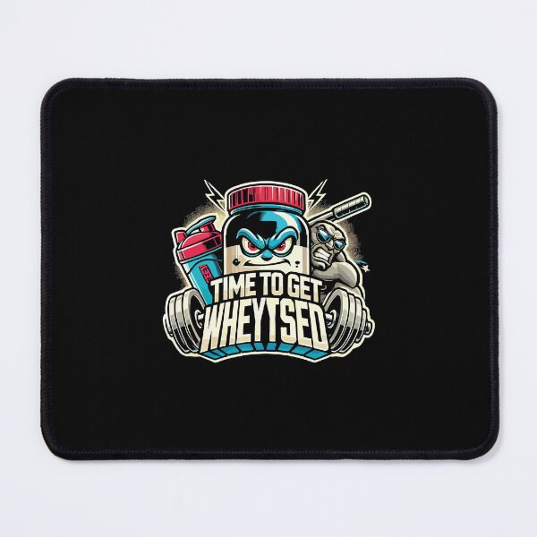 Item preview, Time To Get Wheysted, Funny Gym Workout Fitness Motivational designed and sold by chantastical.
