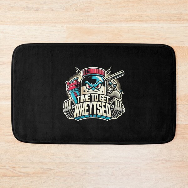 Item preview, Time To Get Wheysted, Funny Gym Workout Fitness Motivational designed and sold by chantastical.