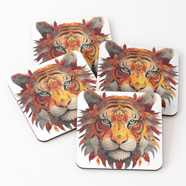 Item preview, Tiger Portrait designed and sold by AaronLaneStudio.