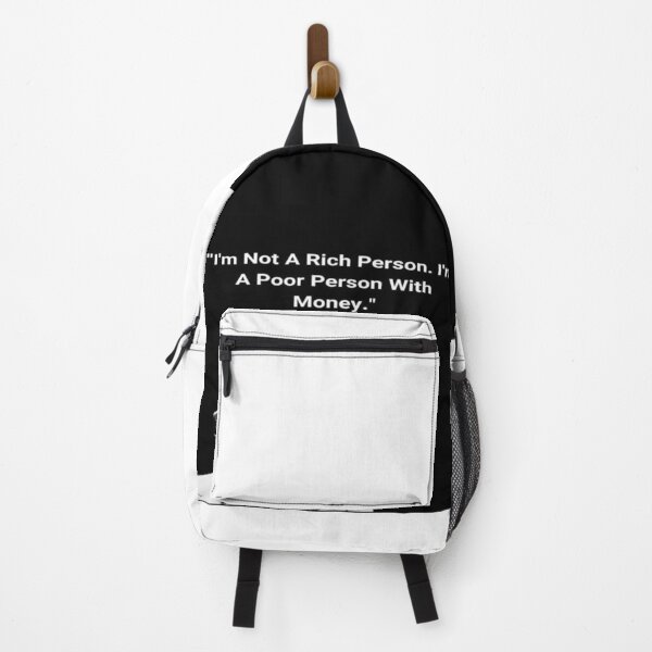 Item preview, Im Not a Rich Person Im A Poor Person With Money (Pablo Escobar) designed and sold by Massimo dutti05.