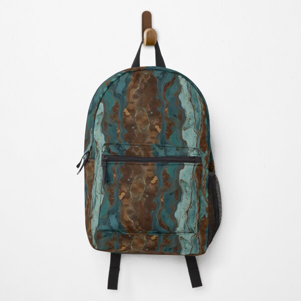 Item preview, “A sophisticated marble pattern featuring an elegant blend of blue, brown, and green tones designed and sold by Glam-OOTD.