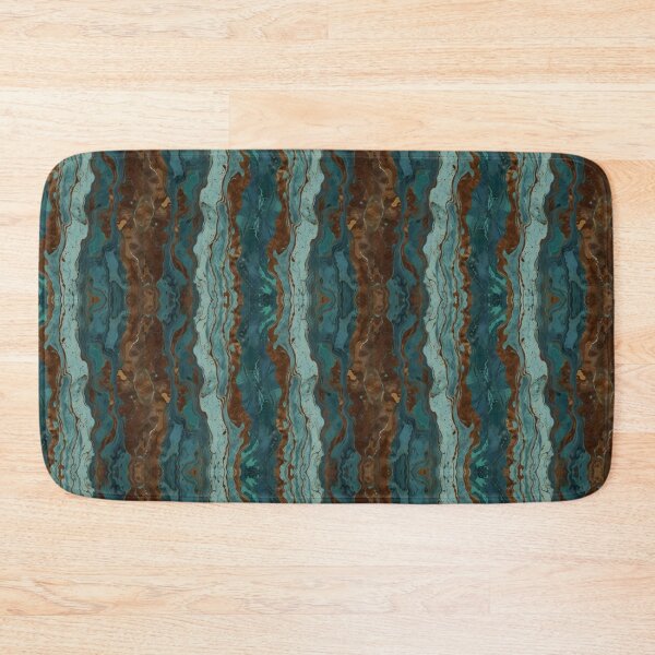 Item preview, “A sophisticated marble pattern featuring an elegant blend of blue, brown, and green tones designed and sold by Glam-OOTD.