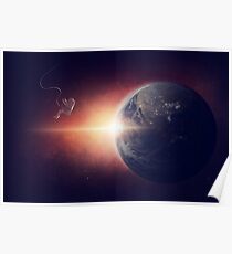 Wallpaper universe galaxy Poster