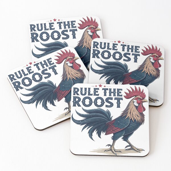 Item preview, RULE THE ROOST designed and sold by WILDWEAR COLLECTION.
