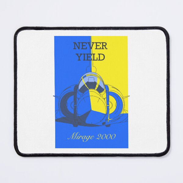 Item preview, Mirage 2000 arrived, ukraine never yield! (yellow & blue) designed and sold by pbfirefly.