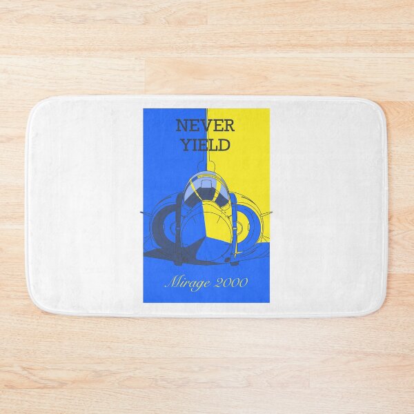 Item preview, Mirage 2000 arrived, ukraine never yield! (yellow & blue) designed and sold by pbfirefly.