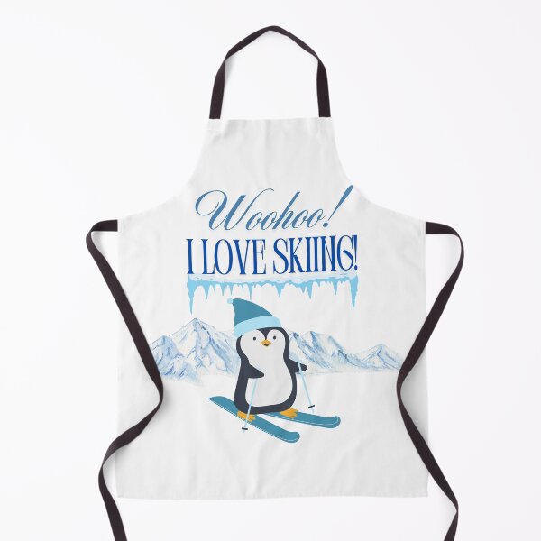 Item preview, Woohoo ! I love Skiing! Penguin Edition designed and sold by Valentin Zdravkov.