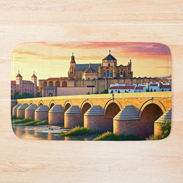 Item preview, Córdoba, Spain: Sunset Reflections on the Guadalquivir Bridge designed and sold by LSVart.