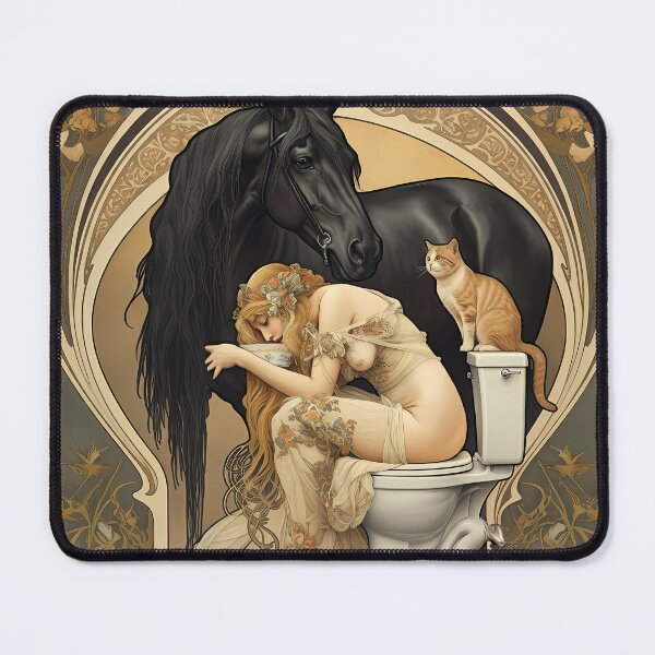 Item preview, Toilets, Cake, Horse & Surreal Delights designed and sold by InevitableAum.