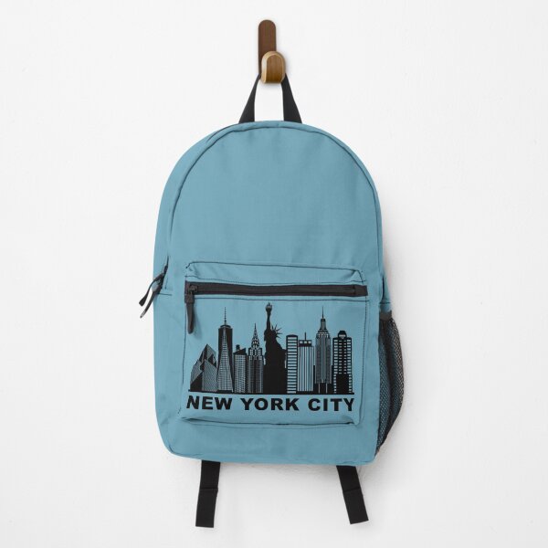 Item preview, New York City Black Skyline Silhouette | Iconic NYC Architecture Design designed and sold by Phat Dog Designs .
