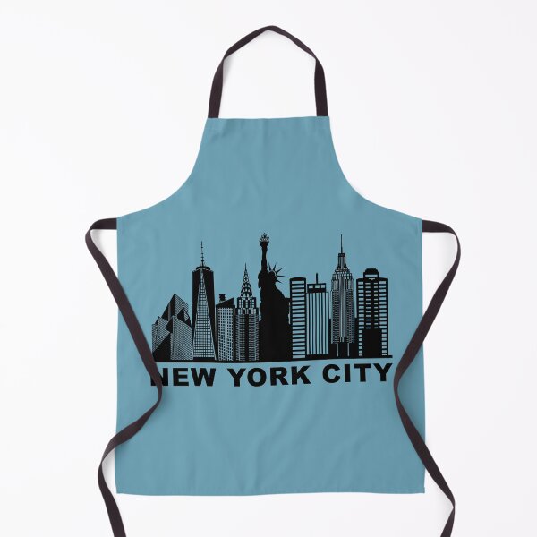 Item preview, New York City Black Skyline Silhouette | Iconic NYC Architecture Design designed and sold by Phat Dog Designs .