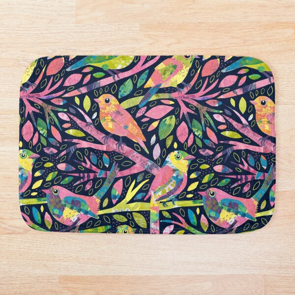 Item preview, Feathered Friends - Colorful Collage Birds designed and sold by Markéta Stengl.