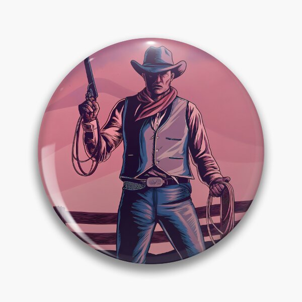 Item preview, Cowboys Illustrated Scenes Action Art Design Digital Colors designed and sold by ART ATTACK ZONE.