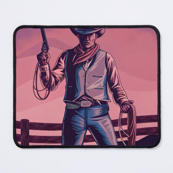 Item preview, Cowboys Illustrated Scenes Action Art Design Digital Colors designed and sold by ART ATTACK ZONE.