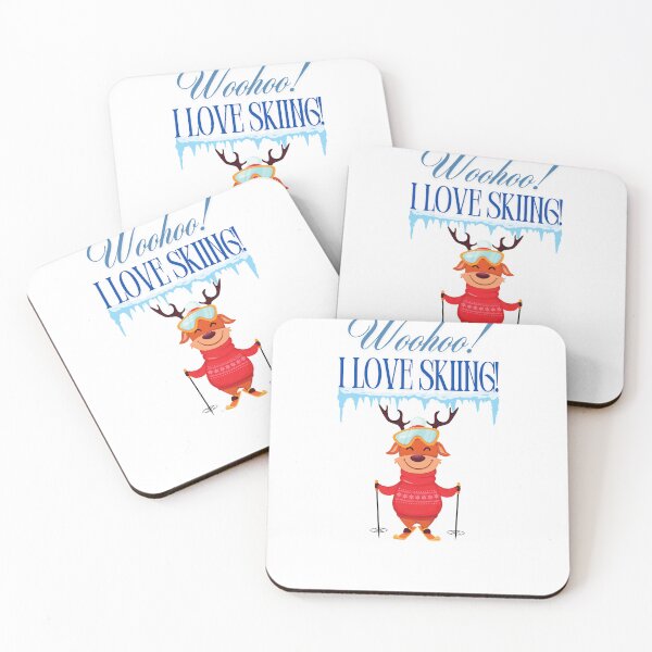 Item preview, Woohoo ! I love Skiing! Deer Edition designed and sold by Valentin Zdravkov.