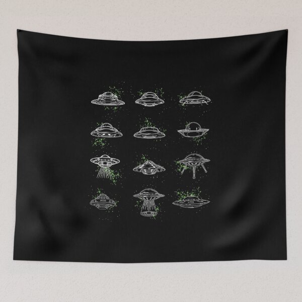 Item preview, Alien Spaceship Sci-Fi Extraterrestrial Funny Ufo designed and sold by Lenny Stahl.