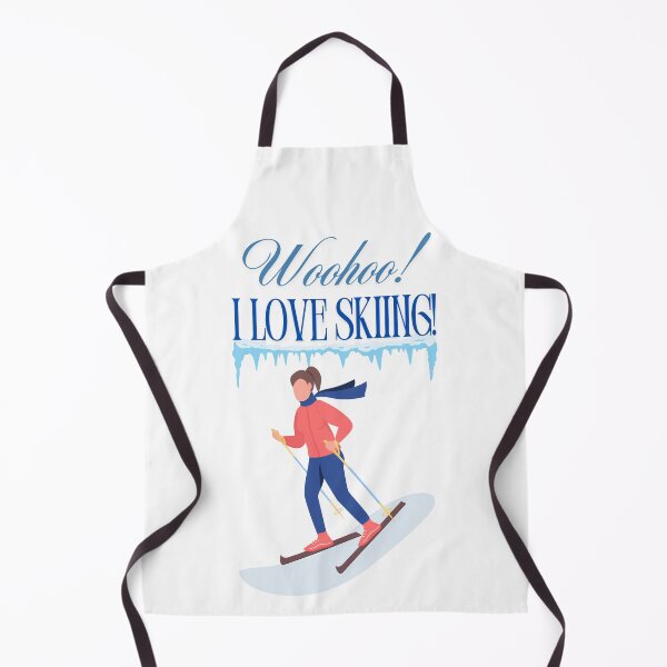 Item preview, Woohoo ! I love Skiing! Casual Edition designed and sold by Valentin Zdravkov.