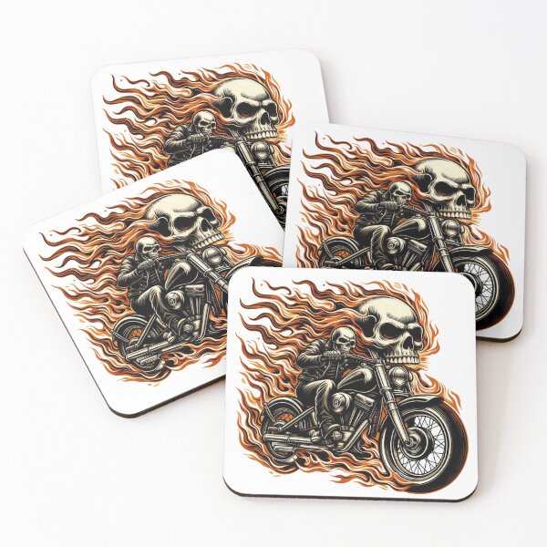 Item preview, Ghost Biker designed and sold by AaronLaneStudio.