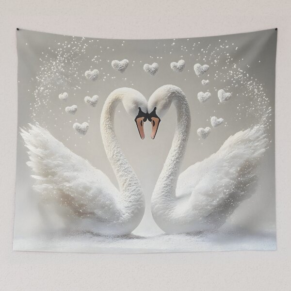 Item preview, Enchanted Swan Embrace designed and sold by AI-Only Creations.