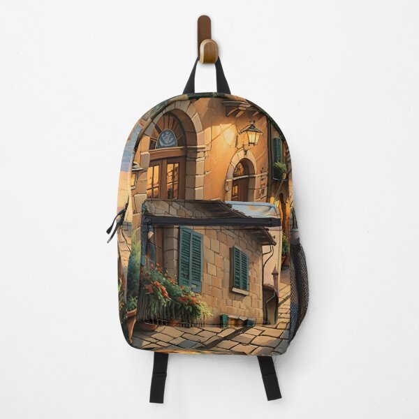 Item preview, Cortona Old Town: Sunset Over Terracotta Charm designed and sold by LSVart.