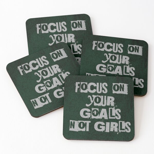 Item preview, ? Focus on Your Goals, Not Girls – Hustle Mindset Design designed and sold by TREND-SQUAD.