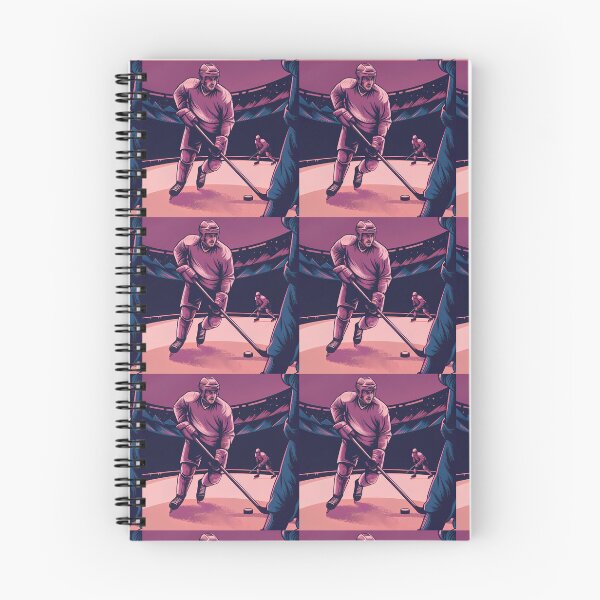 Item preview, Hockey Illustrated Scenes Action Art Design Digital Colors designed and sold by ART ATTACK ZONE.