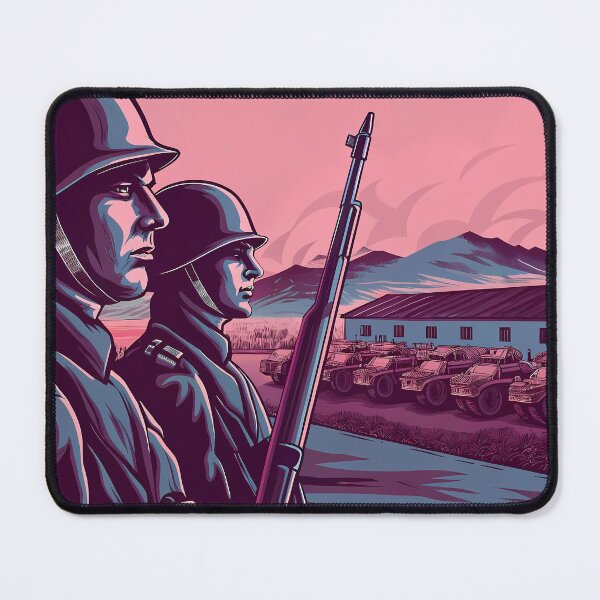 Item preview, Military Illustrated Scenes Action Art Design Digital Colors designed and sold by ART ATTACK ZONE.