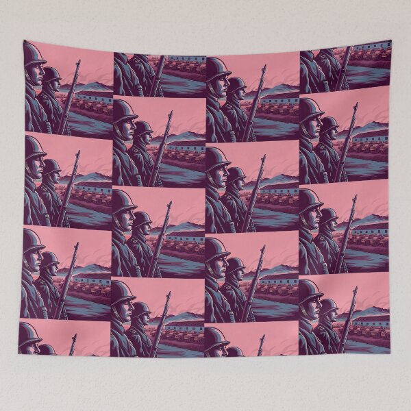 Item preview, Military Illustrated Scenes Action Art Design Digital Colors designed and sold by ART ATTACK ZONE.