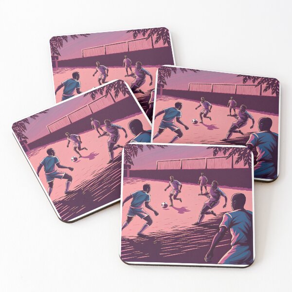 Item preview, Soccer Illustrated Scenes Action Art Design Digital Colors designed and sold by ART ATTACK ZONE.