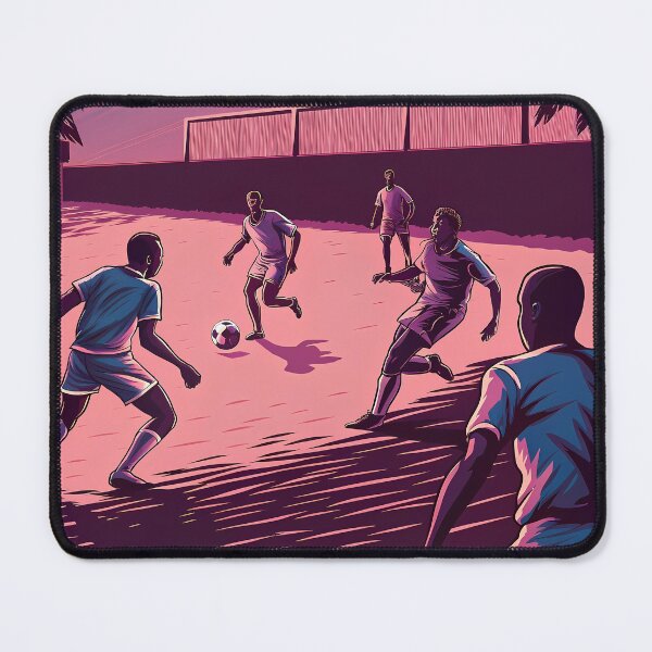 Item preview, Soccer Illustrated Scenes Action Art Design Digital Colors designed and sold by ART ATTACK ZONE.