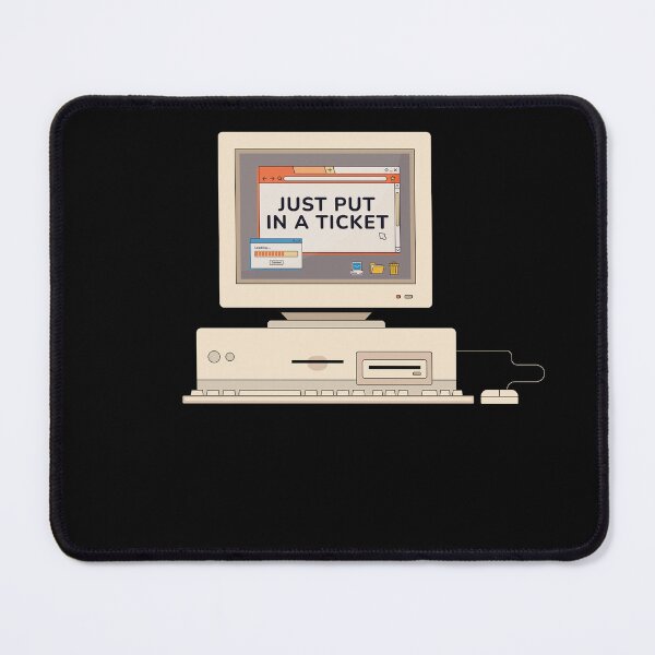 Item preview, Just Put In A Ticket Computer designed and sold by MooonTees.
