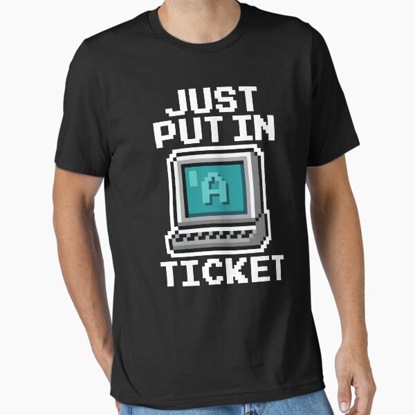Item preview, Just Put In A Ticket Pixel designed and sold by MooonTees.