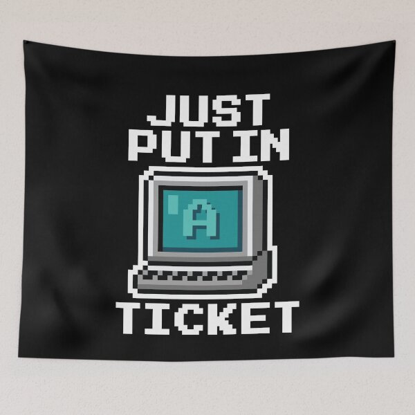 Item preview, Just Put In A Ticket Pixel designed and sold by MooonTees.