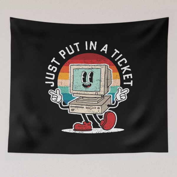 Item preview, Just Put In A Ticket Retro designed and sold by MooonTees.