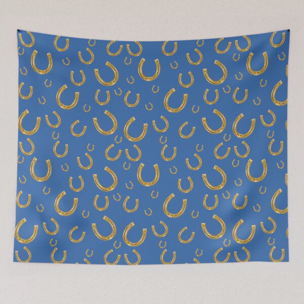 Item preview, Gold Horseshoe Pattern | Lucky Western Cowboy Design designed and sold by Phat Dog Designs .