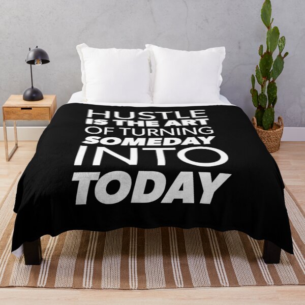Item preview, Hustle, Turn Someday Into Tomorrow, Gym, Success, Motivation designed and sold by chantastical.