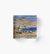 Halki View Acrylic Block