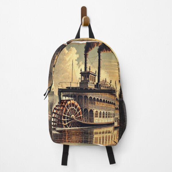 Item preview, Steamboat Mississippi River paddle steamer Mark  riverboat II designed and sold by JanChryzostom.