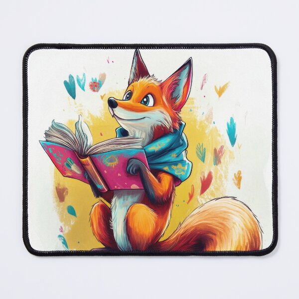 Item preview, Whimsical Fox Reading a Storybook designed and sold by Twisted Kids.