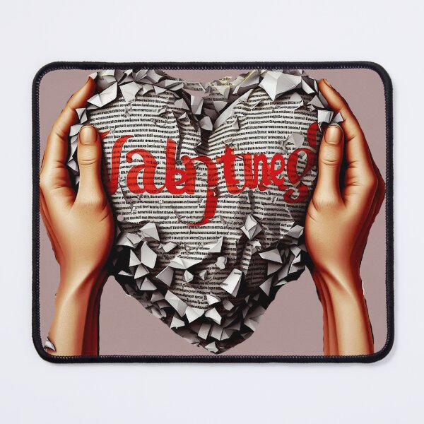 Item preview, Anti-Valentine Broken Heart Anti Love designed and sold by Mudikeys.
