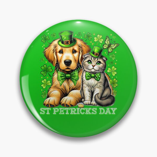 Item preview, St. Petricks Day Cat an Dog Lovers designed and sold by Albaley.