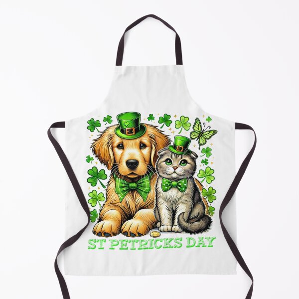 Item preview, St. Petricks Day Cat an Dog Lovers designed and sold by Albaley.