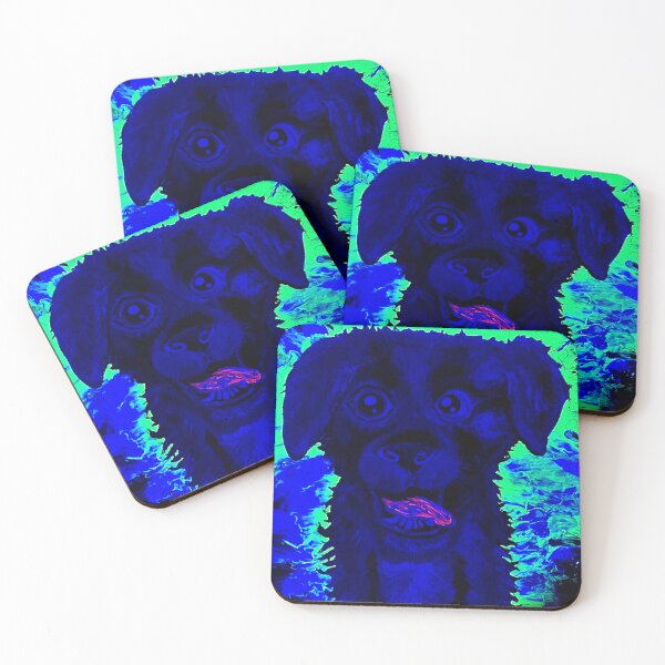 Item preview, Labernese dog ninja under blacklight designed and sold by PGKINART.