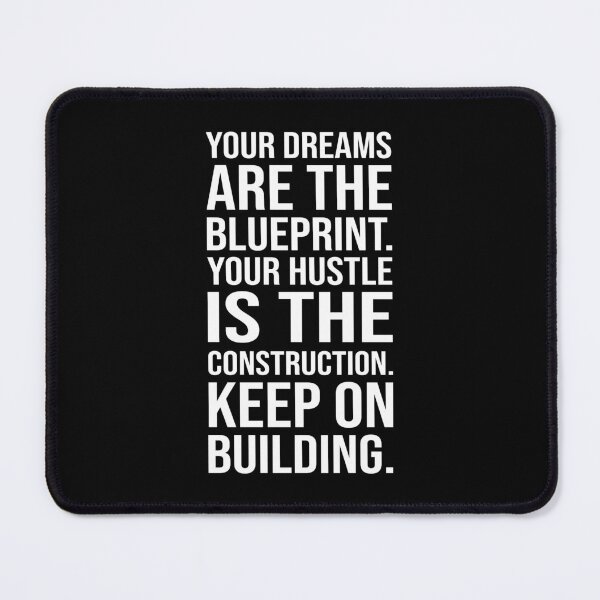 Item preview, Dreams Are Blueprint - Gym, Hustle, Success, Motivational designed and sold by chantastical.