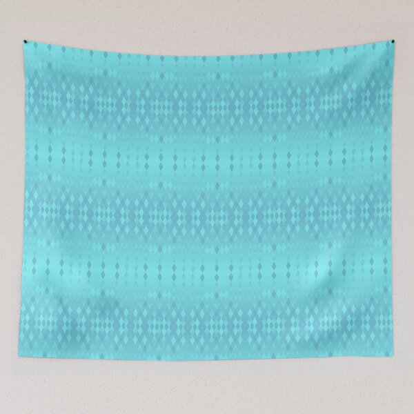 Item preview, Jelly Jar Two Tone Cyan 40589e 80ffff designed and sold by Art in My Loft.