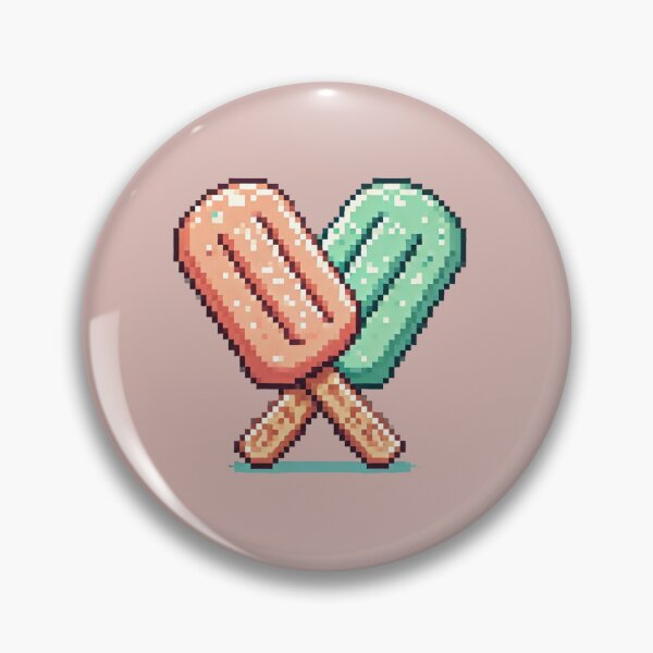 Item preview, Just Peach & Mint Ice Cream Bars designed and sold by Fontible.