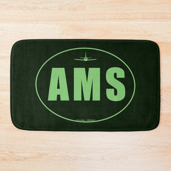 Item preview, AMS Amsterdam Netherlands Airport Code designed and sold by Lartheviking.